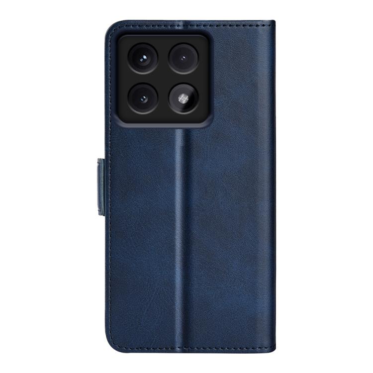 For Xiaomi 14T Pro Dual-side Magnetic Buckle Horizontal Flip Leather Phone Case