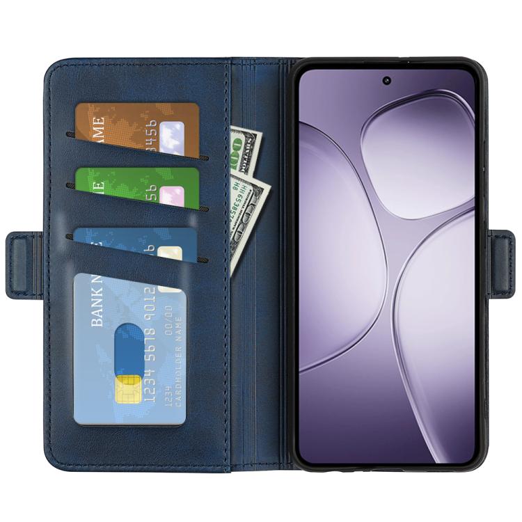 For Xiaomi 14T Pro Dual-side Magnetic Buckle Horizontal Flip Leather Phone Case
