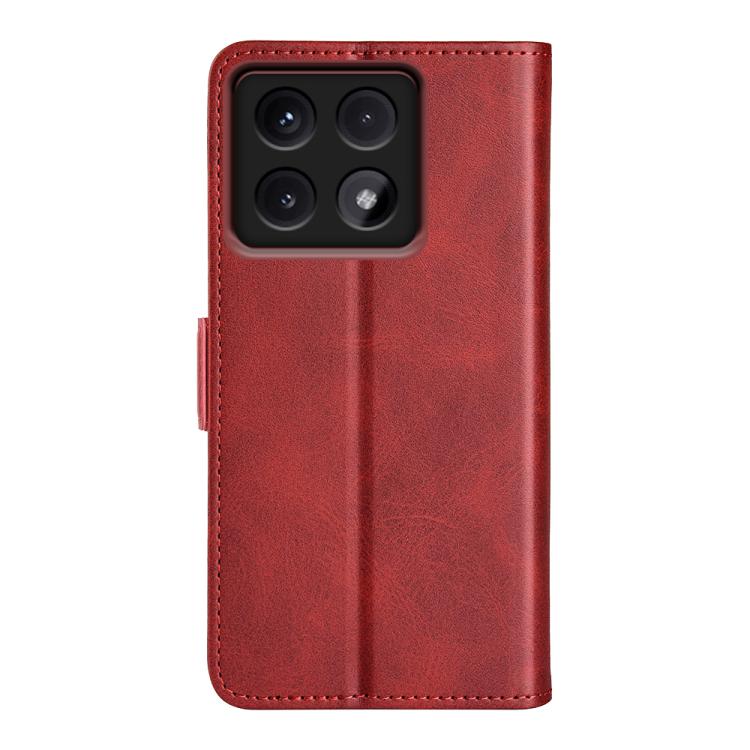For Xiaomi 14T Pro Dual-side Magnetic Buckle Horizontal Flip Leather Phone Case