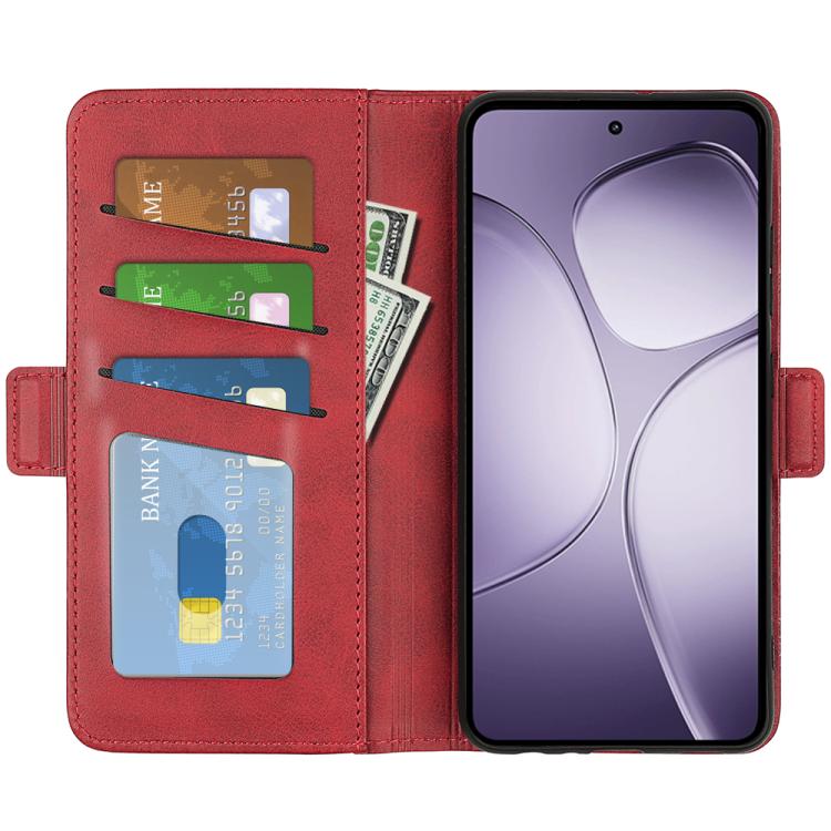 For Xiaomi 14T Pro Dual-side Magnetic Buckle Horizontal Flip Leather Phone Case