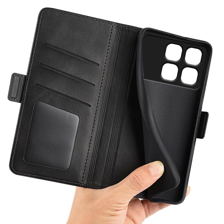 For Xiaomi Redmi K70 Ultra Dual-side Magnetic Buckle Horizontal Flip Leather Phone Case