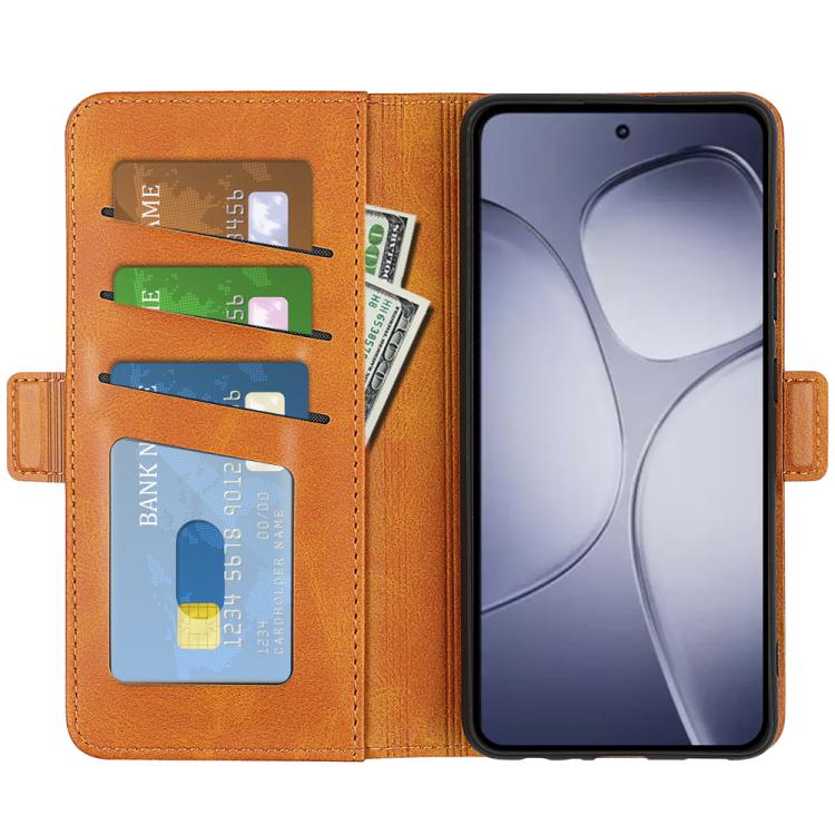For Xiaomi Redmi K70 Ultra Dual-side Magnetic Buckle Horizontal Flip Leather Phone Case