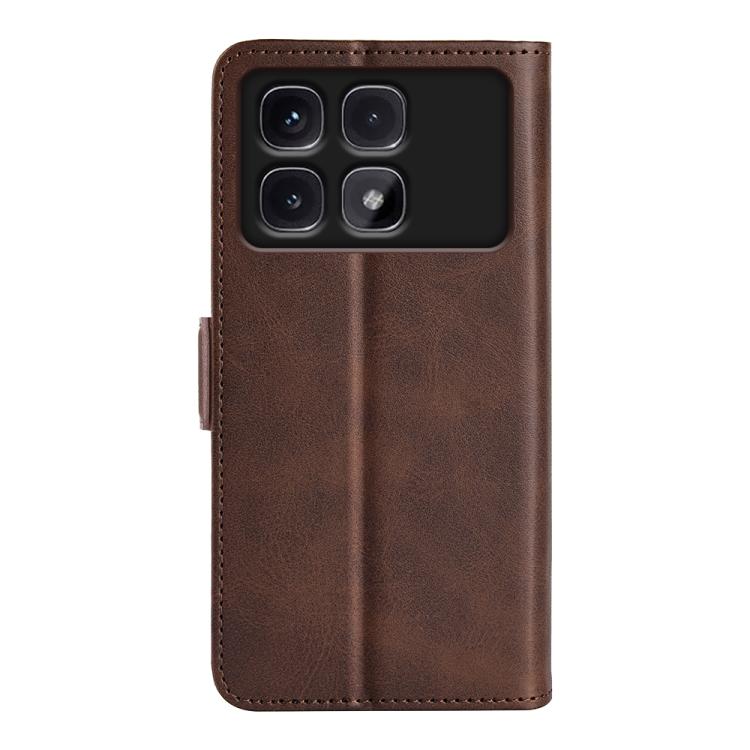 For Xiaomi Redmi K70 Ultra Dual-side Magnetic Buckle Horizontal Flip Leather Phone Case