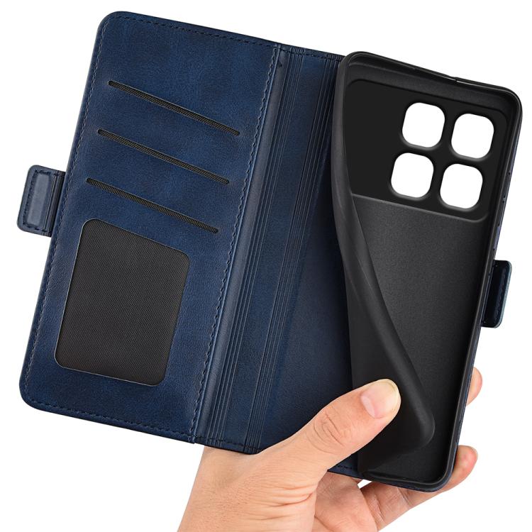For Xiaomi Redmi K70 Ultra Dual-side Magnetic Buckle Horizontal Flip Leather Phone Case