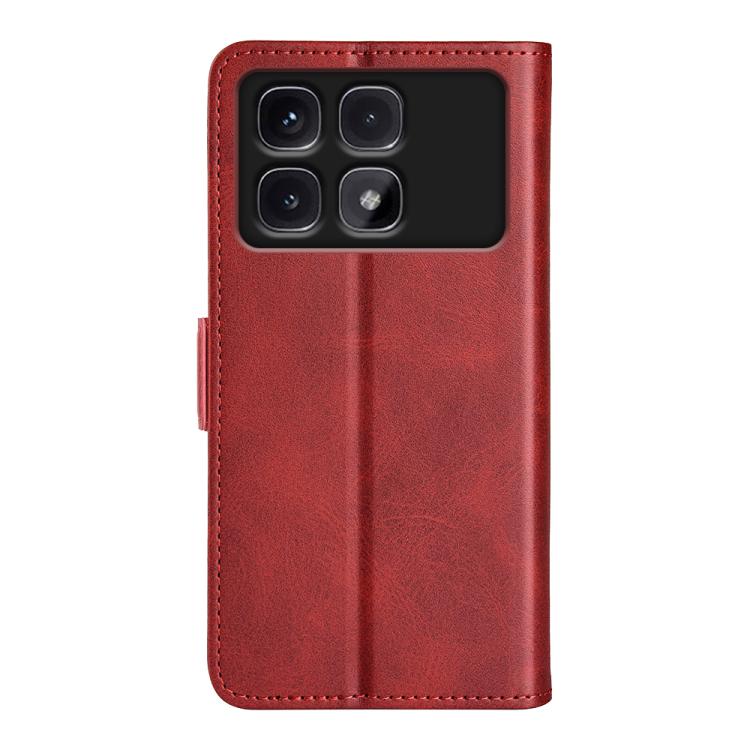 For Xiaomi Redmi K70 Ultra Dual-side Magnetic Buckle Horizontal Flip Leather Phone Case