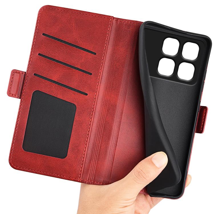 For Xiaomi Redmi K70 Ultra Dual-side Magnetic Buckle Horizontal Flip Leather Phone Case