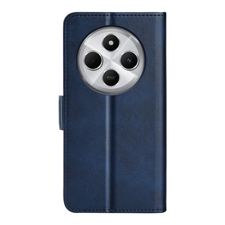 For Xiaomi Redmi 14C 4G Dual-side Magnetic Buckle Horizontal Flip Leather Phone Case