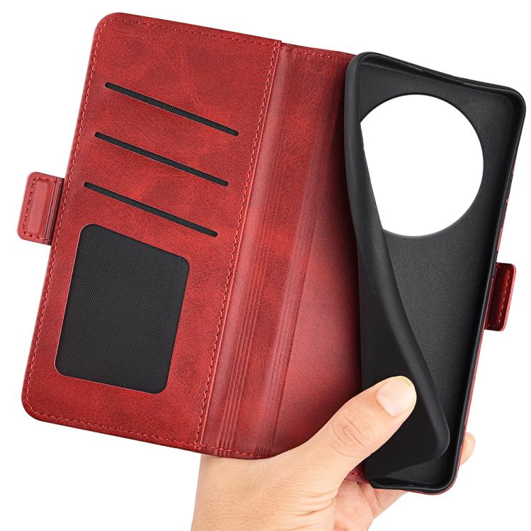 For Xiaomi Redmi 14C 4G Dual-side Magnetic Buckle Horizontal Flip Leather Phone Case