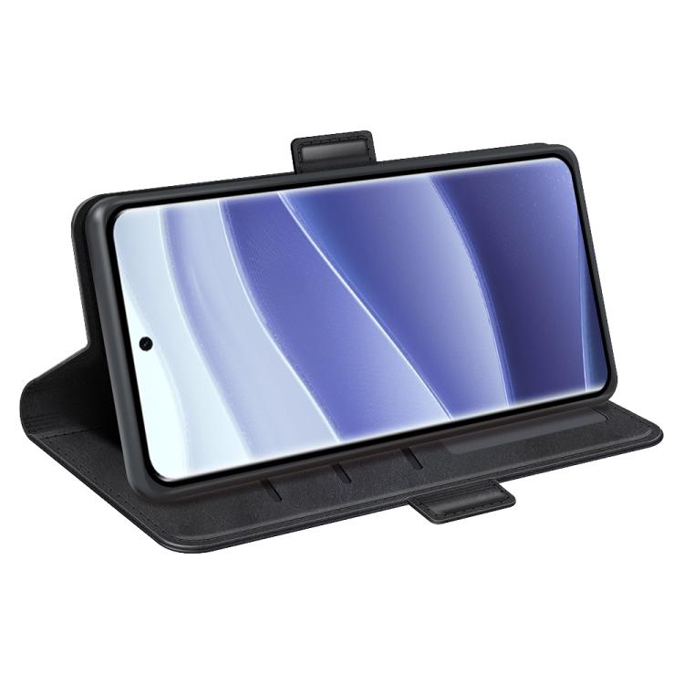 For Xiaomi Redmi Note 14 Pro 5G Dual-side Magnetic Buckle Horizontal Flip Leather Phone Case