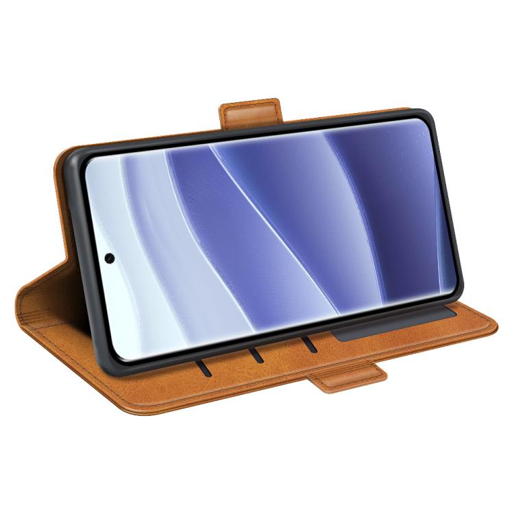 For Xiaomi Redmi Note 14 Pro 5G Dual-side Magnetic Buckle Horizontal Flip Leather Phone Case