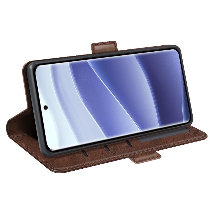 For Xiaomi Redmi Note 14 Pro 5G Dual-side Magnetic Buckle Horizontal Flip Leather Phone Case
