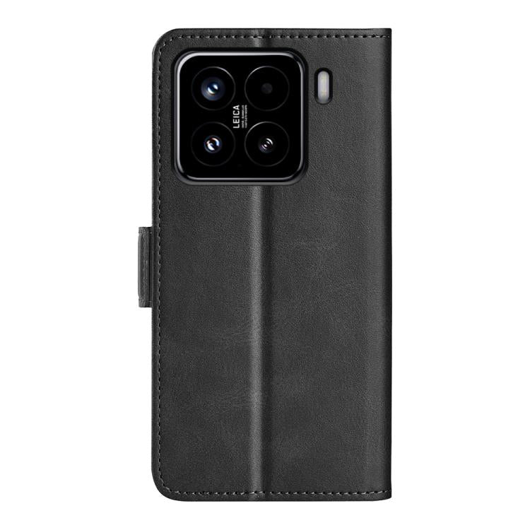 For Xiaomi 15 Dual-side Magnetic Buckle Horizontal Flip Leather Phone Case