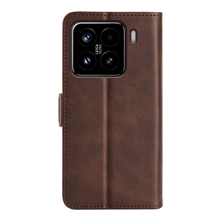 For Xiaomi 15 Dual-side Magnetic Buckle Horizontal Flip Leather Phone Case