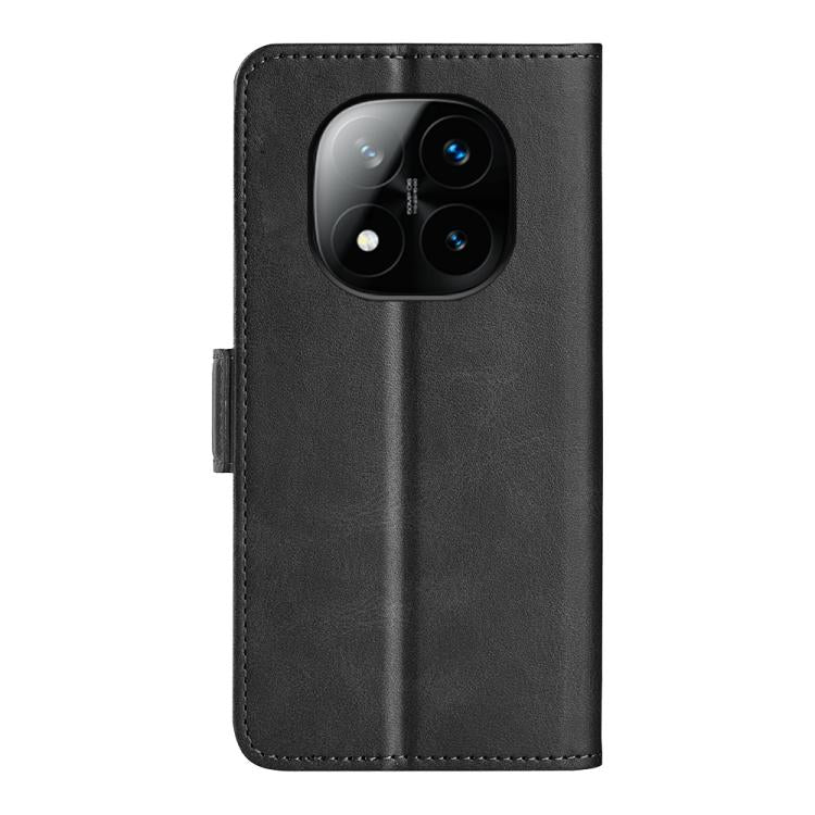For Xiaomi Redmi Note 14 Pro+ Dual-side Magnetic Buckle Horizontal Flip Leather Phone Case