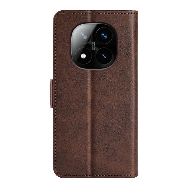 For Xiaomi Redmi Note 14 Pro+ Dual-side Magnetic Buckle Horizontal Flip Leather Phone Case