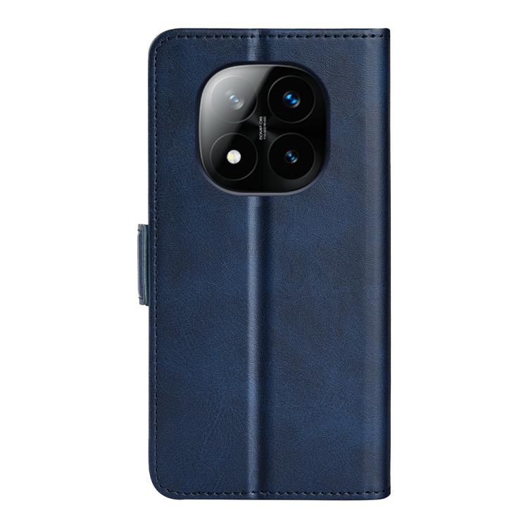 For Xiaomi Redmi Note 14 Pro+ Dual-side Magnetic Buckle Horizontal Flip Leather Phone Case