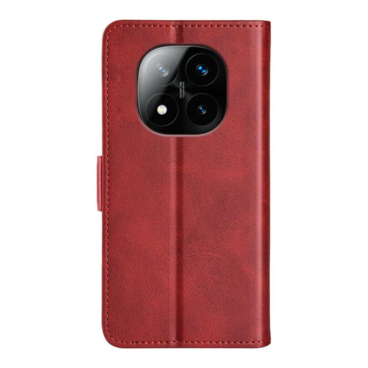 For Xiaomi Redmi Note 14 Pro+ Dual-side Magnetic Buckle Horizontal Flip Leather Phone Case