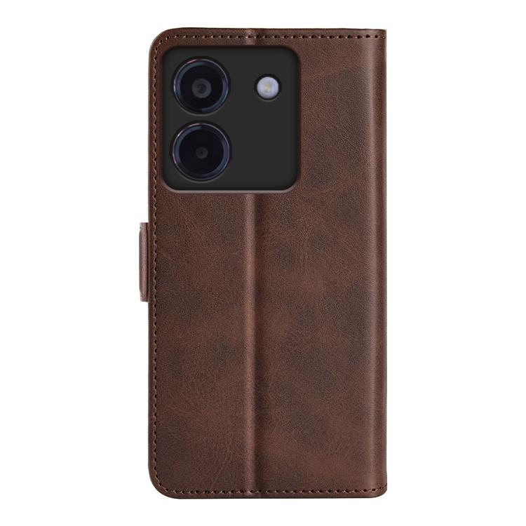 For Xiaomi Poco M7 Pro 5G Dual-side Magnetic Buckle Horizontal Flip Leather Phone Case