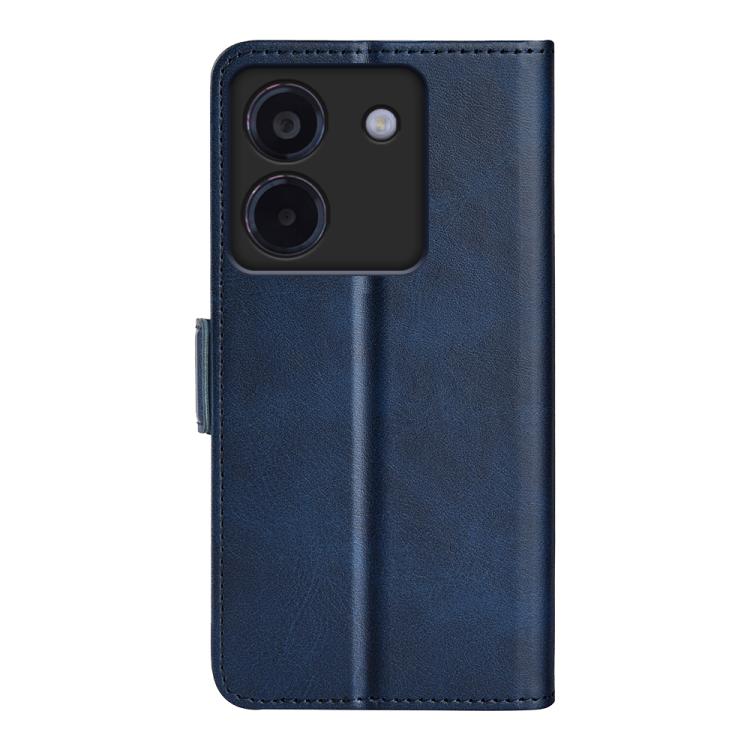 For Xiaomi Poco M7 Pro 5G Dual-side Magnetic Buckle Horizontal Flip Leather Phone Case