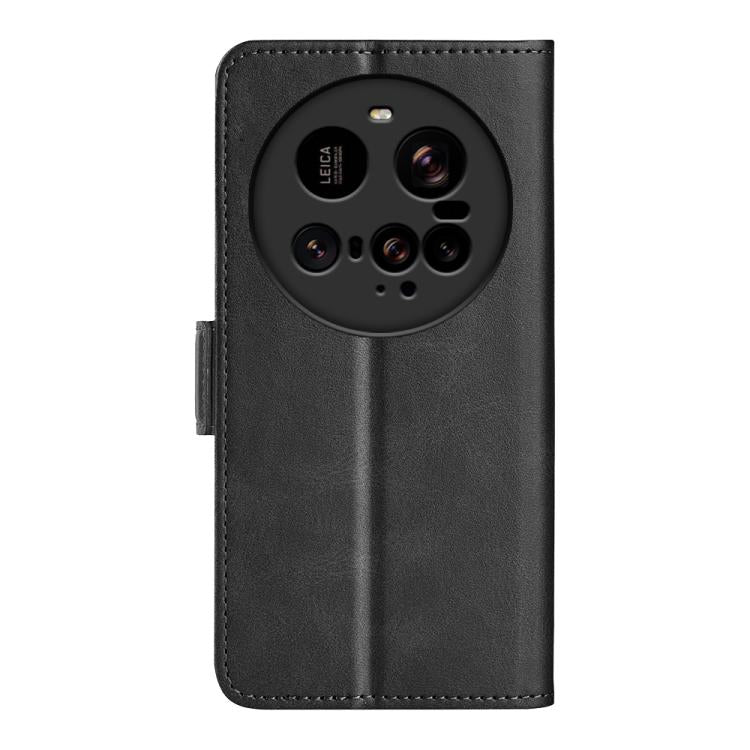 For Xiaomi 15 Ultra Dual-side Magnetic Buckle Horizontal Flip Leather Phone Case
