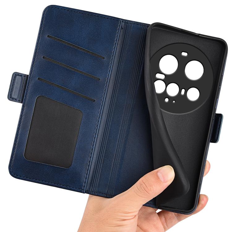 For Xiaomi 15 Ultra Dual-side Magnetic Buckle Horizontal Flip Leather Phone Case