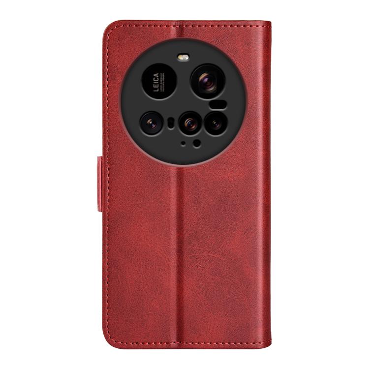 For Xiaomi 15 Ultra Dual-side Magnetic Buckle Horizontal Flip Leather Phone Case