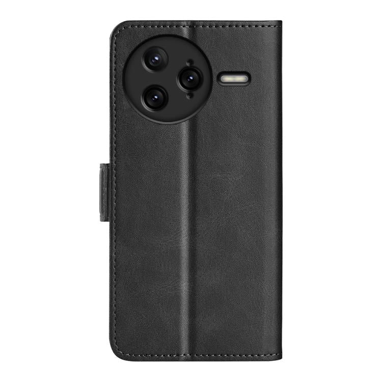 For Redmi K80 Pro / Poco F7 Ultra Dual-side Magnetic Buckle Horizontal Flip Leather Phone Case