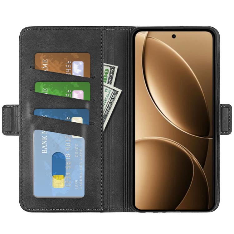 For Redmi K80 Pro / Poco F7 Ultra Dual-side Magnetic Buckle Horizontal Flip Leather Phone Case