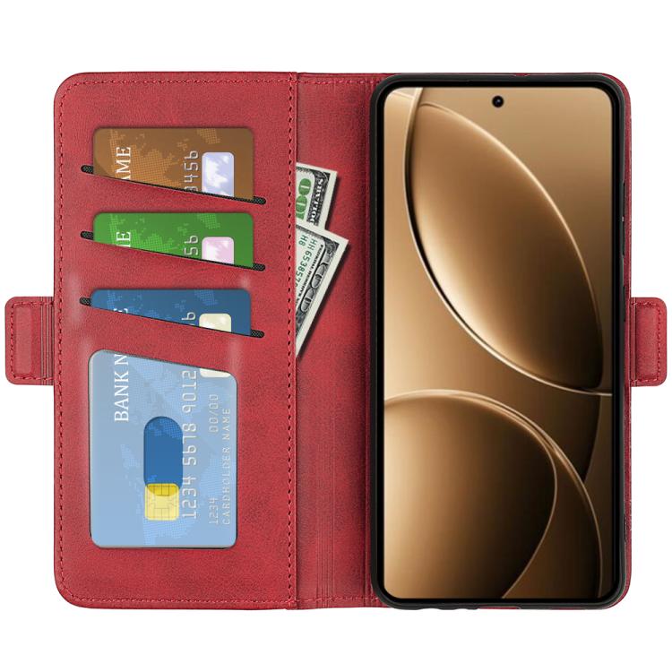 For Redmi K80 Pro / Poco F7 Ultra Dual-side Magnetic Buckle Horizontal Flip Leather Phone Case