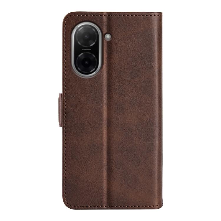 For Redmi A5 4G 173.3mm Dual-side Magnetic Buckle Horizontal Flip Leather Phone Case