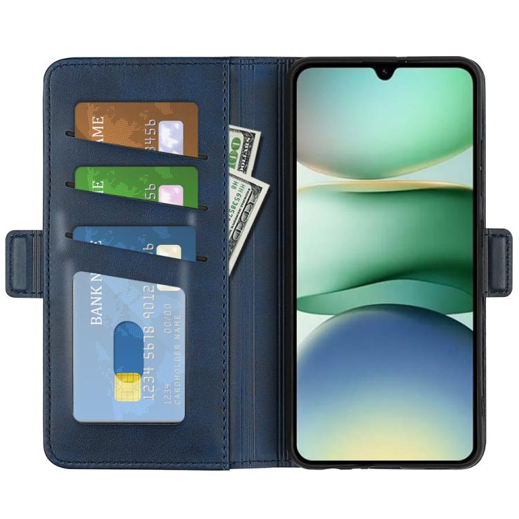 For Redmi A5 4G 173.3mm Dual-side Magnetic Buckle Horizontal Flip Leather Phone Case