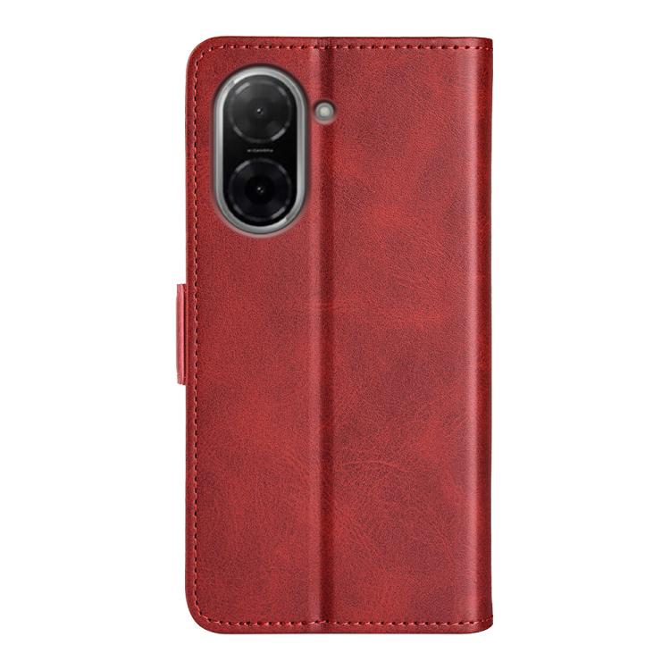 For Redmi A5 4G 173.3mm Dual-side Magnetic Buckle Horizontal Flip Leather Phone Case
