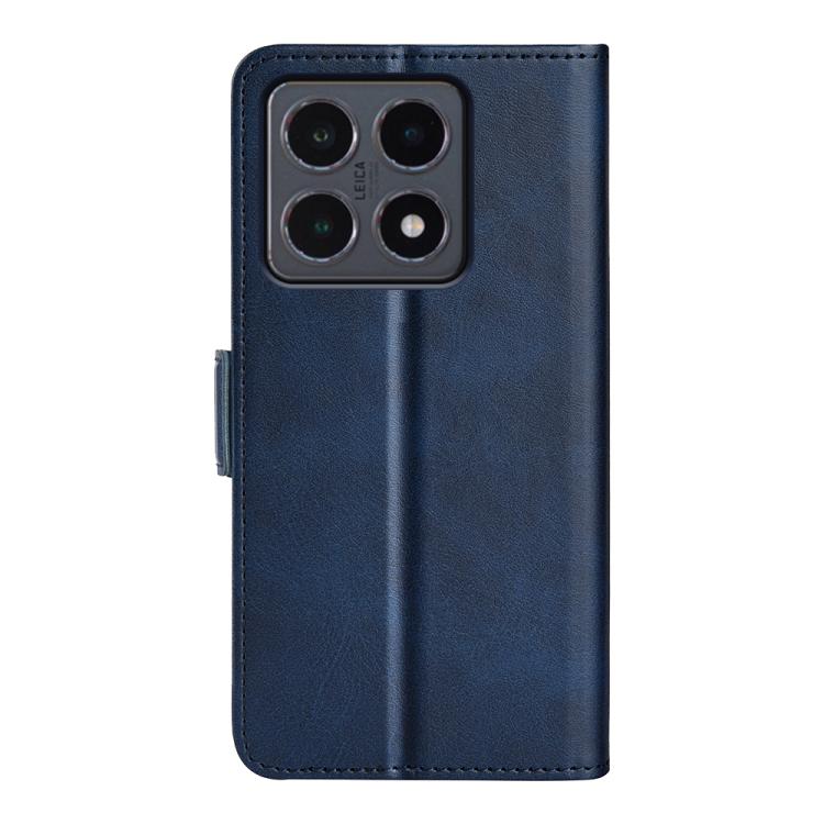 For Xiaomi 15T Dual-side Magnetic Buckle Horizontal Flip Leather Phone Case