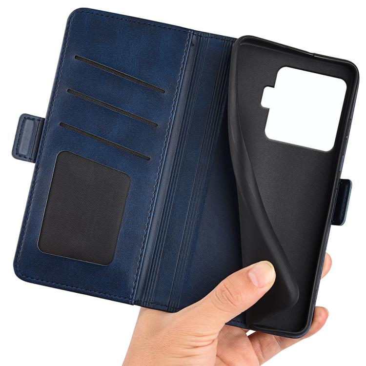For Xiaomi 15T Pro Dual-side Magnetic Buckle Horizontal Flip Leather Phone Case