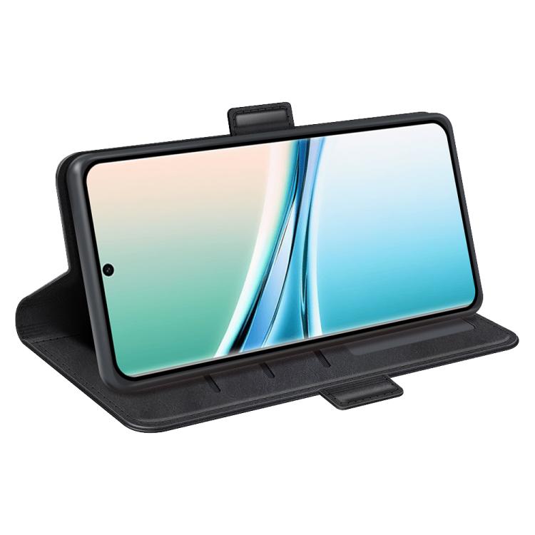 For Redmi Note 15 4G / 5G Global 164mm Dual-side Magnetic Buckle Horizontal Flip Leather Phone Case