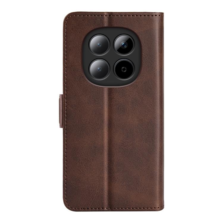 For Redmi Note 15 4G / 5G Global 164mm Dual-side Magnetic Buckle Horizontal Flip Leather Phone Case