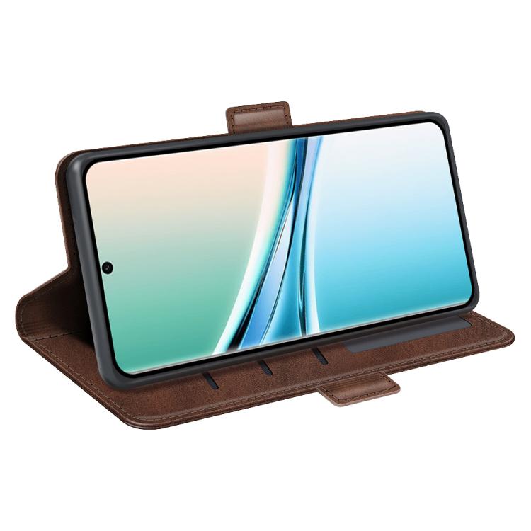 For Redmi Note 15 4G / 5G Global 164mm Dual-side Magnetic Buckle Horizontal Flip Leather Phone Case