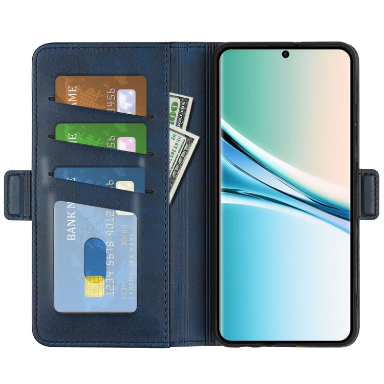 For Redmi Note 15 4G / 5G Global 164mm Dual-side Magnetic Buckle Horizontal Flip Leather Phone Case