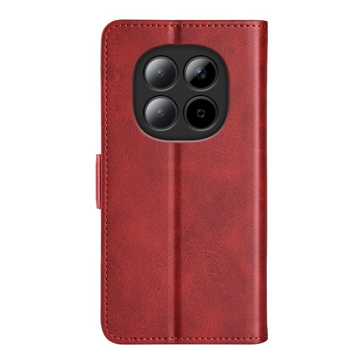For Redmi Note 15 Pro+ Global 163.3mm Dual-side Magnetic Buckle Horizontal Flip Leather Phone Case