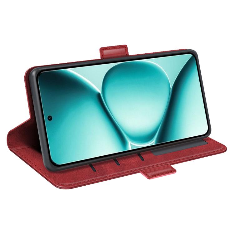 For Redmi Note 15 Pro+ Global 163.3mm Dual-side Magnetic Buckle Horizontal Flip Leather Phone Case
