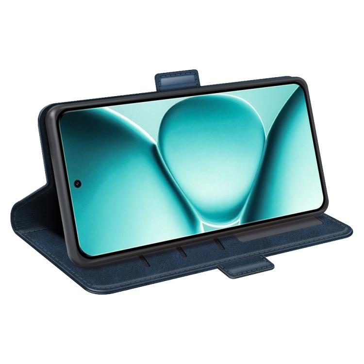 For Redmi Note 15 Pro Global 163.6mm Dual-side Magnetic Buckle Horizontal Flip Leather Phone Case