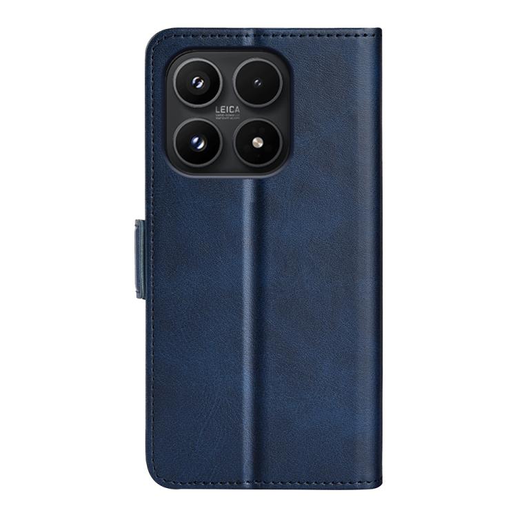 For Xiaomi 17 Dual-side Magnetic Buckle Horizontal Flip Leather Phone Case