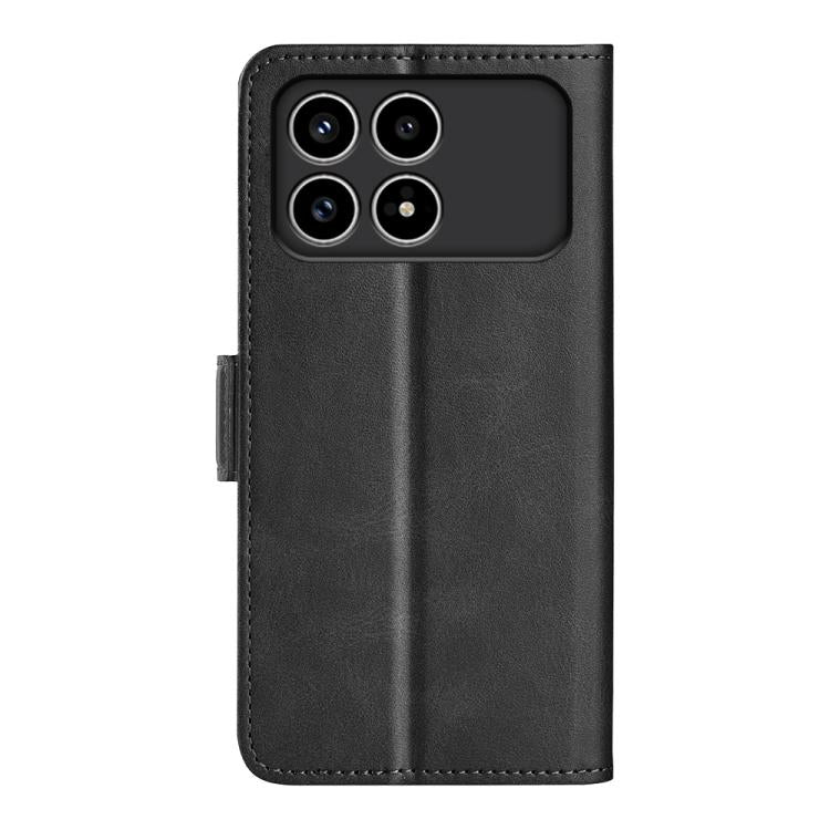 For Xiaomi Poco F8 Pro 5G Dual-side Magnetic Buckle Horizontal Flip Leather Phone Case
