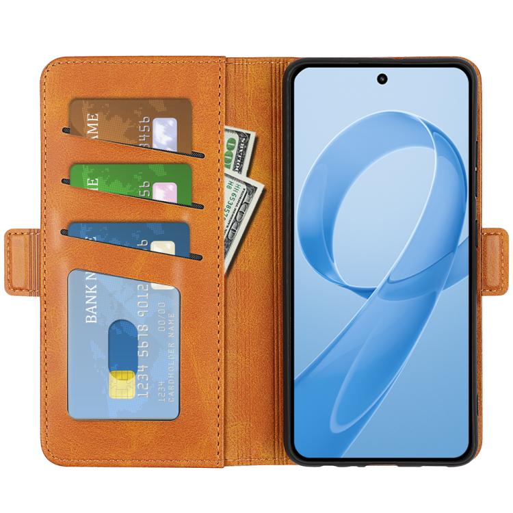 For Xiaomi Poco F8 Pro 5G Dual-side Magnetic Buckle Horizontal Flip Leather Phone Case