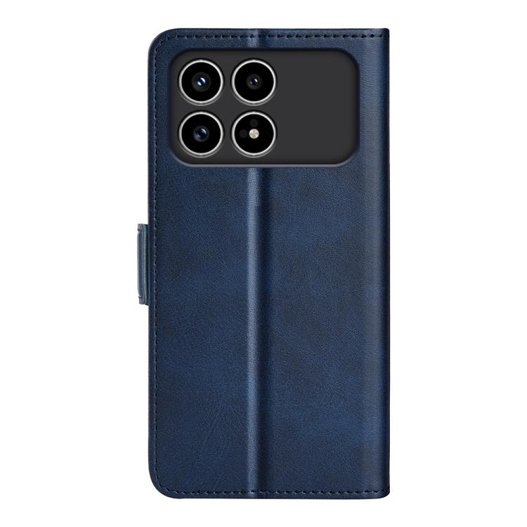 For Xiaomi Poco F8 Pro 5G Dual-side Magnetic Buckle Horizontal Flip Leather Phone Case