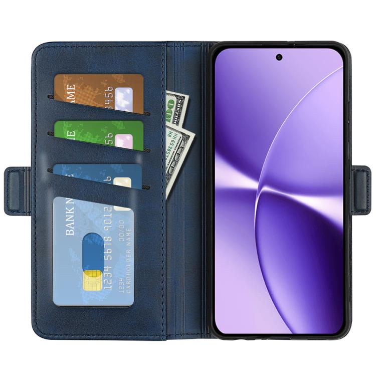 For Redmi Turbo 5 Max / Poco X8 Pro Max Dual-side Magnetic Buckle Horizontal Flip Leather Phone Case