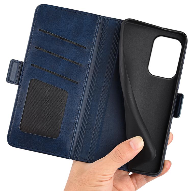 For Redmi Turbo 5 Max / Poco X8 Pro Max Dual-side Magnetic Buckle Horizontal Flip Leather Phone Case