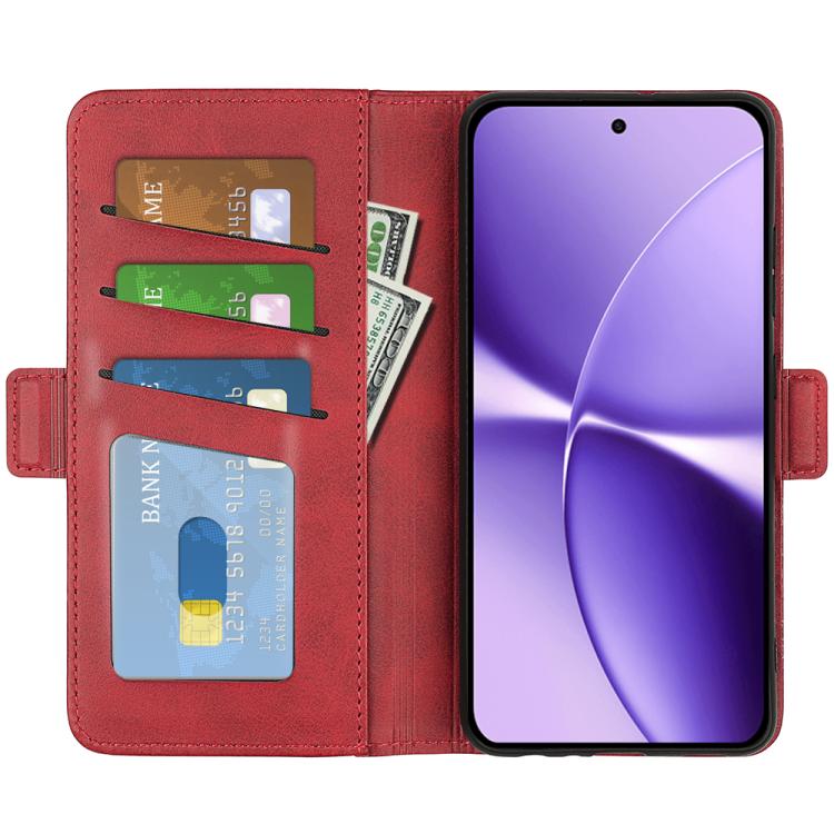 For Redmi Turbo 5 Max / Poco X8 Pro Max Dual-side Magnetic Buckle Horizontal Flip Leather Phone Case