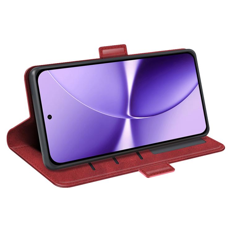 For Redmi Turbo 5 Max / Poco X8 Pro Max Dual-side Magnetic Buckle Horizontal Flip Leather Phone Case