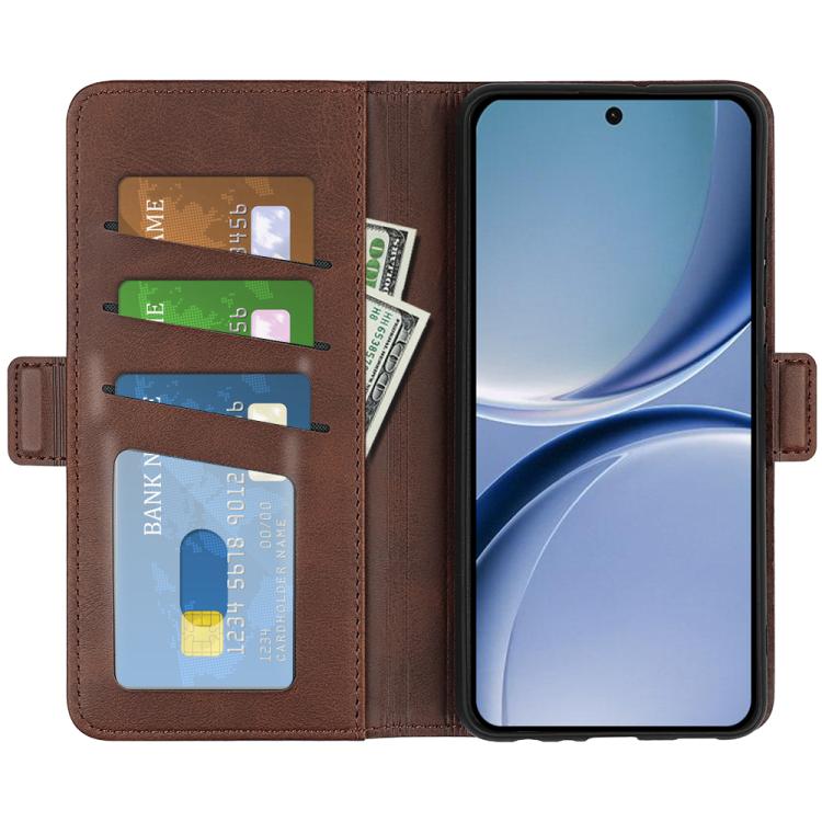 For Redmi Turbo 5 5G / Poco X8 Pro 5G Dual-side Magnetic Buckle Horizontal Flip Leather Phone Case
